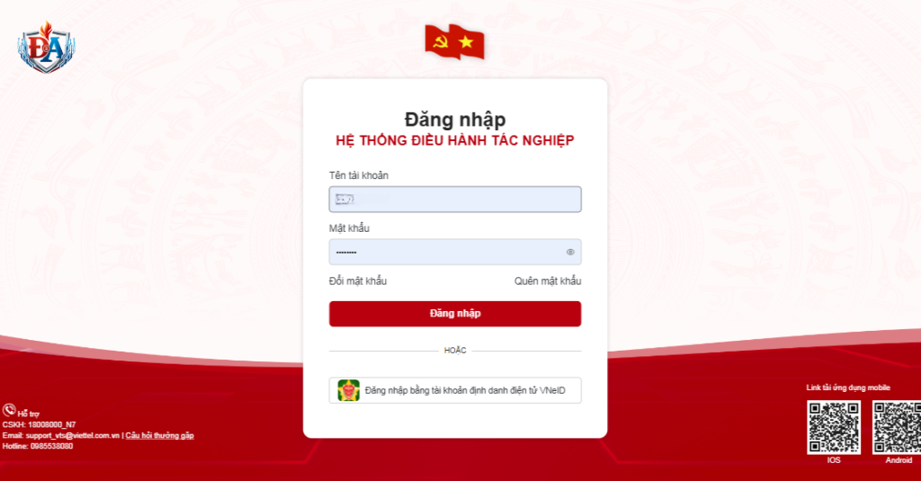 Hướng dẫn ký số trên phần mềm Điều hành tác nghiệp Viettel