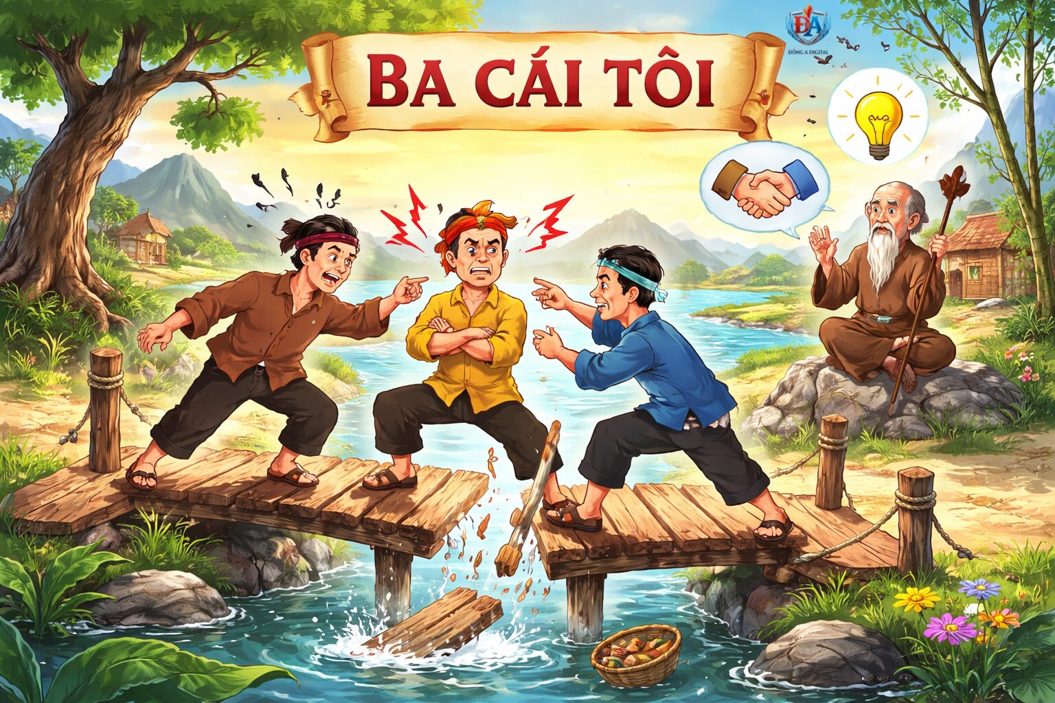 Ba Cái Tôi trong công việc và cuộc sống dễ tạo mâu thuẫn, nhưng cũng có thể hóa giải bằng lắng nghe, thấu hiểu và đặt lợi ích chung lên trên tự ái cá nhân.