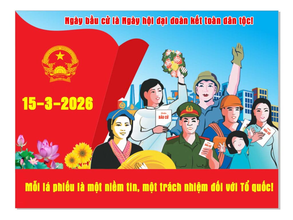 Ngày bầu cử trong ngôi nhà ba thế hệ