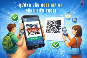 hướng dẫn quét mã QR bằng điện thoại