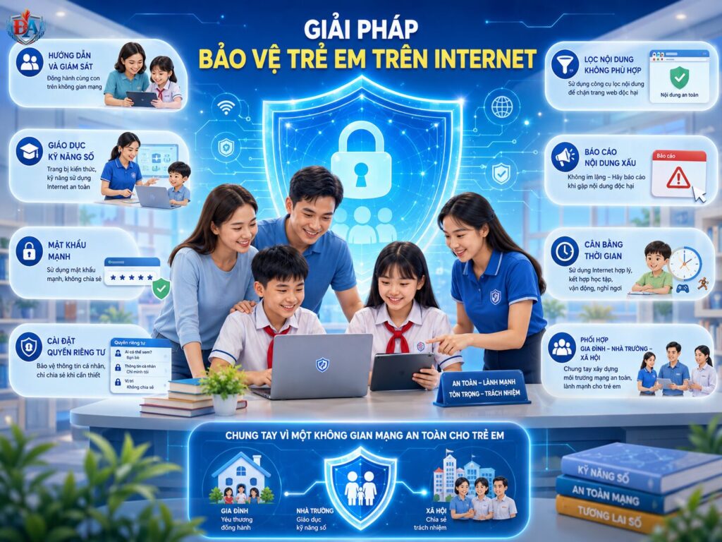 Giải pháp bảo vệ trẻ em trên Internet
